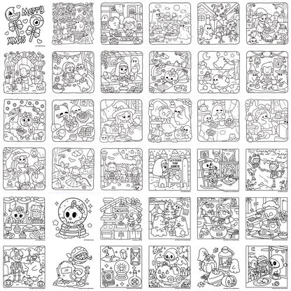 Ultimate Coloring Books Bundle | 60,000+ Cute & Easy Printable Pages