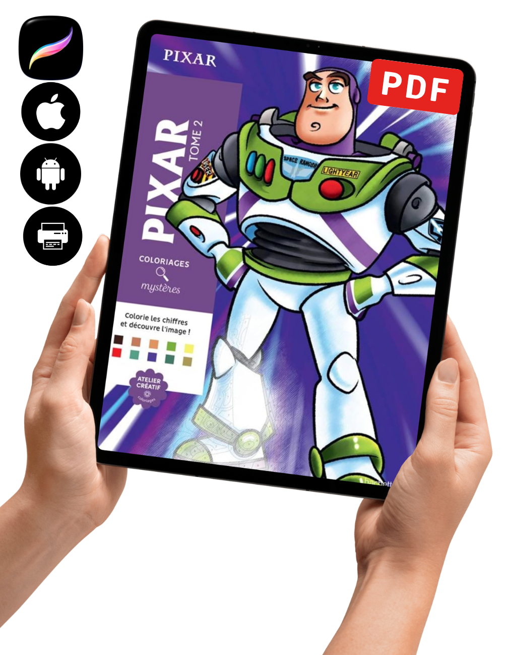 Disney Pixar Mystery Coloring Book – Volume 2 | Printable PDF Download