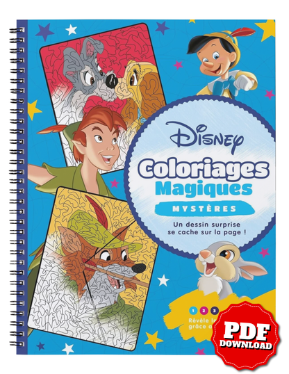 Disney Magical Coloring Book – Mystery Edition (PDF Download)