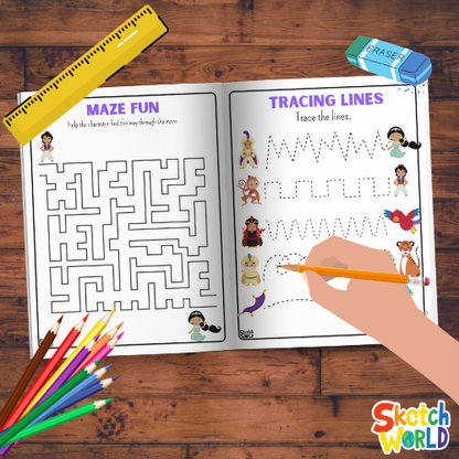 Aladdin Worksheets | 59+ Printable Activity & Learning Pages for Kids