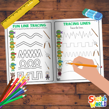 Teenage Mutant Ninja Turtles Worksheets | 59+ Printable Activities for Kids