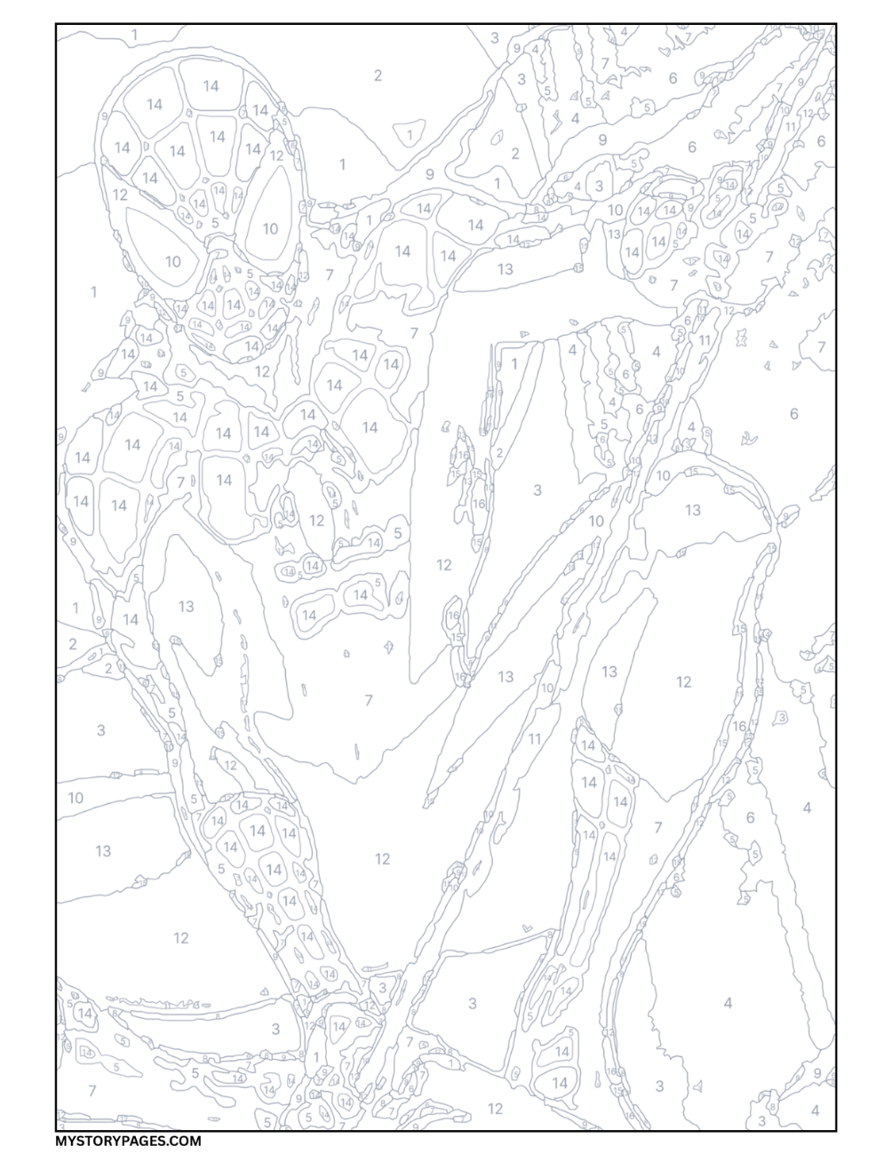 Spider-Man Mystery Color By Number Book | Printable PDF | Color by Number | Instant Digital Download
