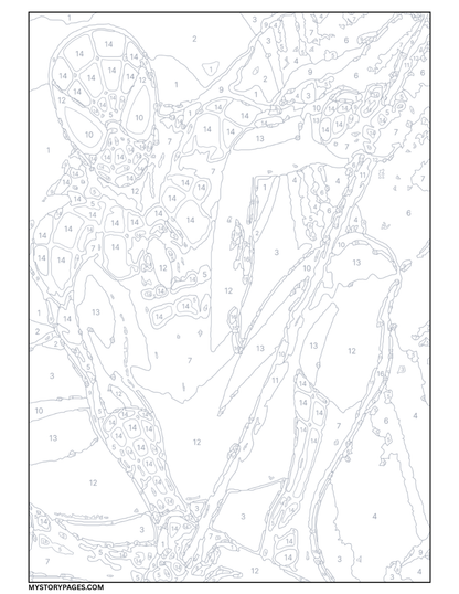 Spider-Man Mystery Color By Number Book | Printable PDF | Color by Number | Instant Digital Download