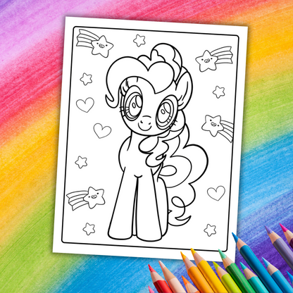 My Little Pony Coloring Book | 55 Printable Pages for Kids