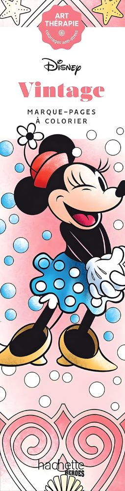 Vintage Disney-Inspired Coloring Bookmarks – 50 Printable designs (PDF)