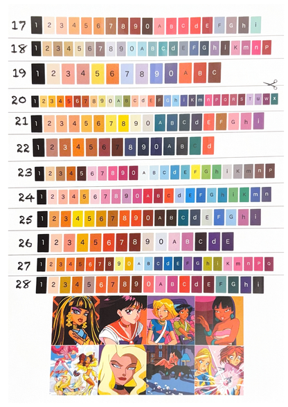 Totally Spies! Mystery Color By Number Book | Hidden Picture Coloring Pages | Digital PDF Coloring Book for Adults & Teens