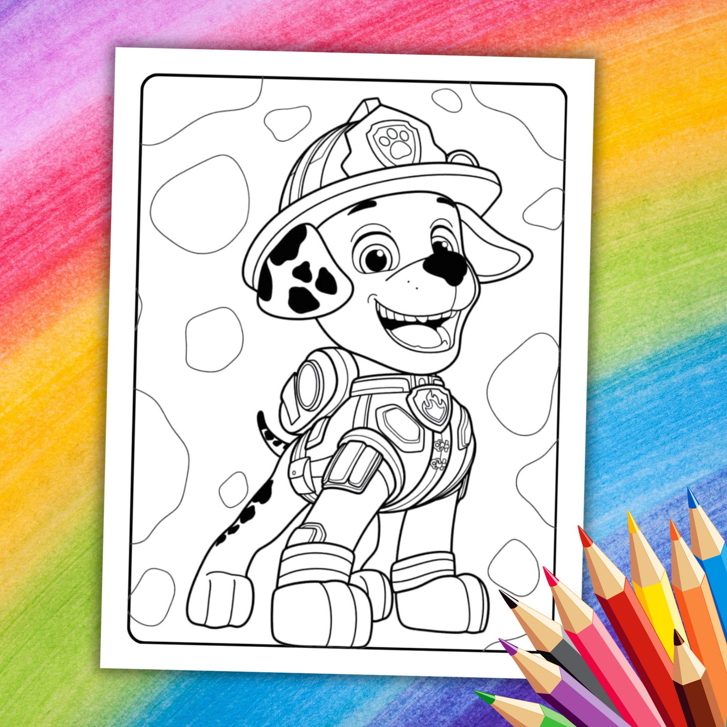 Paw Patrol Coloring Book | 52 Fun Printable Pages for Kids