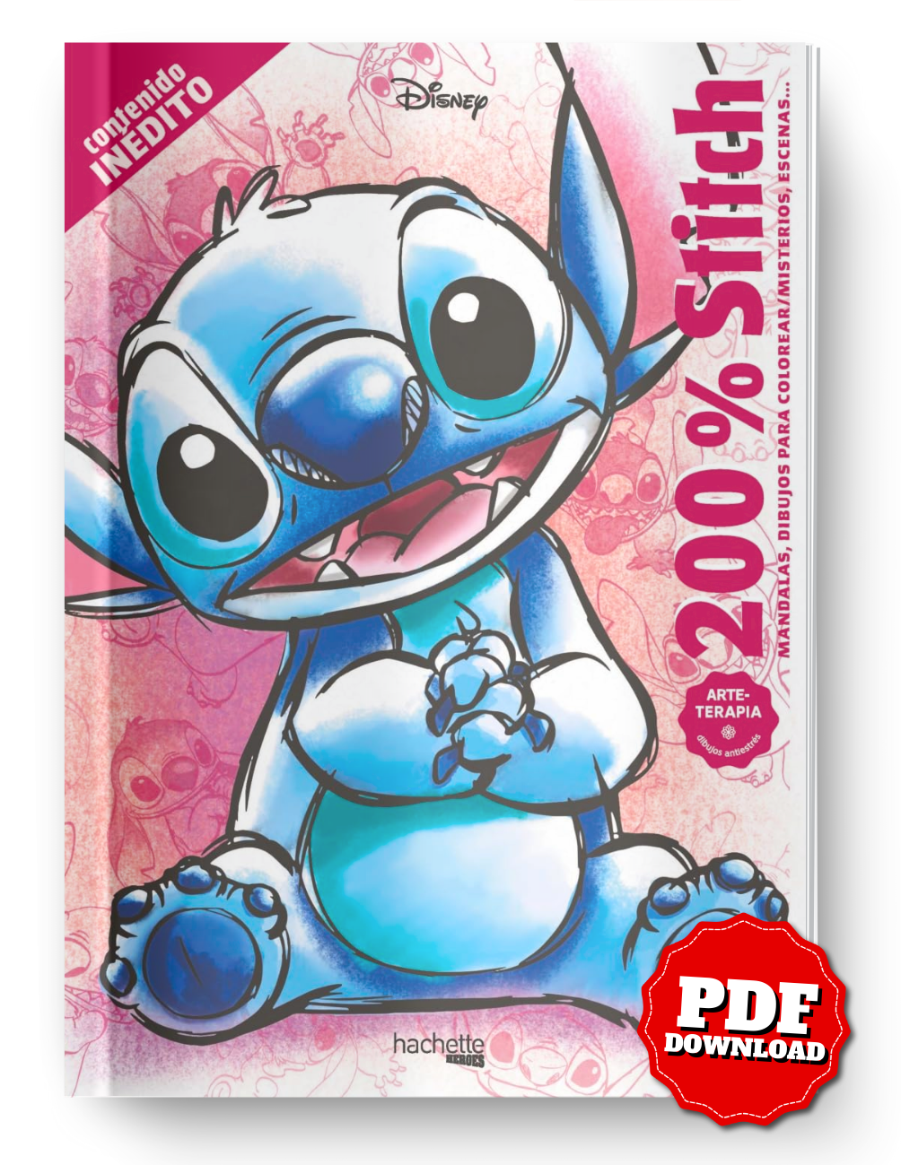 200% Stitch Coloring Book PDF – Mystery Color by Number, Mandalas & Scenes | Printable & iPad Friendly