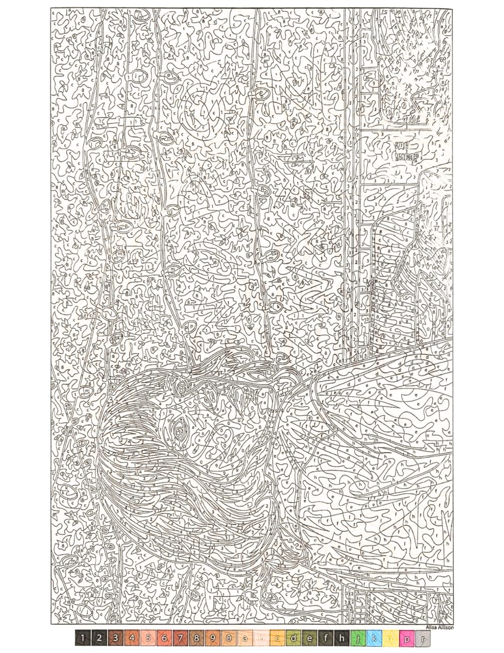 Stranger Things Color by Numbers | Mystery Coloring Book PDF | Printable & Digital Download