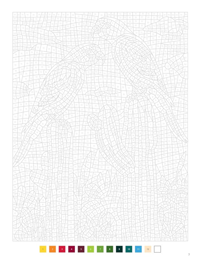 Merveilleux Animaux – Mystery Coloring Book PDF | 40 Animal Color by Number Pages