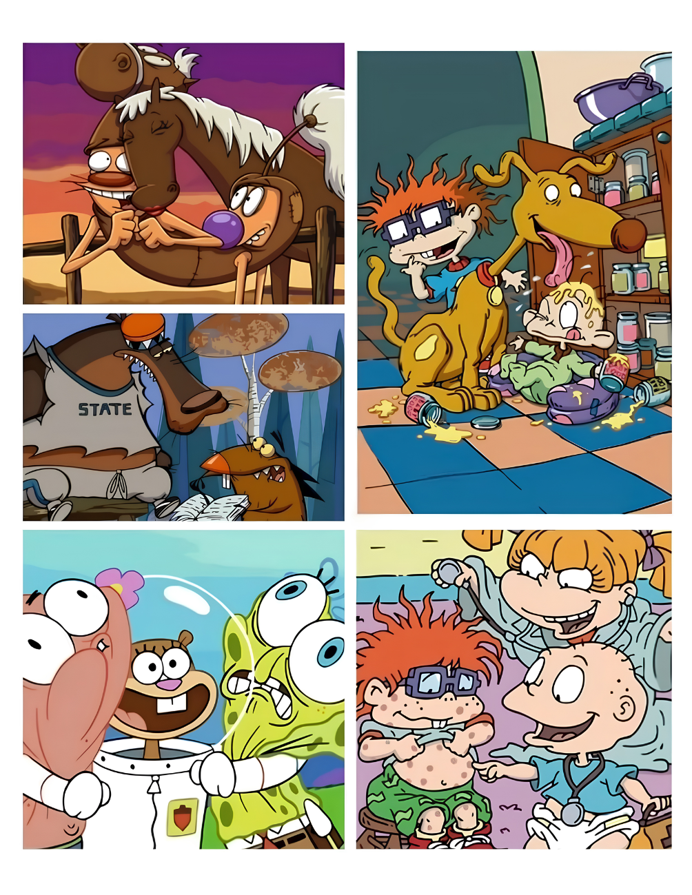 Rugrats Mystery Coloring Book Vol. 2 | Cartoon Color by Number PDF | Printable Coloring Pages | Digital Download