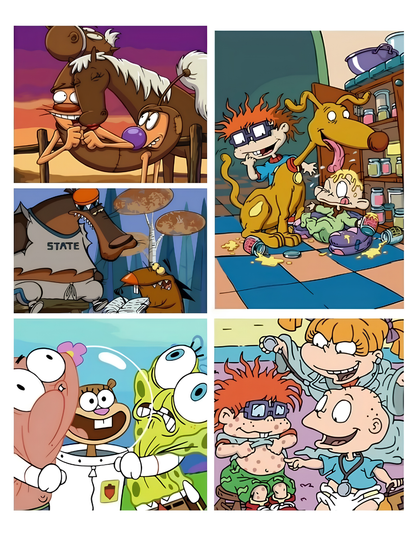 Rugrats Mystery Coloring Book Vol. 2 | Cartoon Color by Number PDF | Printable Coloring Pages | Digital Download