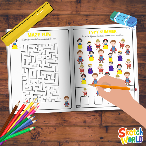 Snow White Worksheets | 59+ Printable Activity & Learning Pages for Kids
