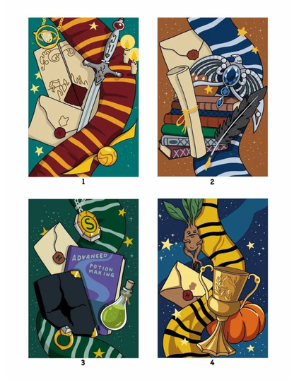 Harry Potter Mystery Color By Number Book | Printable PDF | Color by Number | Instant Digital Download
