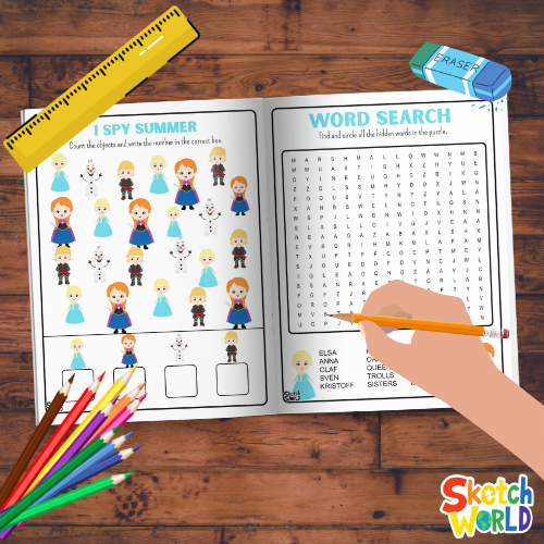 Frozen Worksheets | 59+ Printable Activity & Learning Pages for Kids