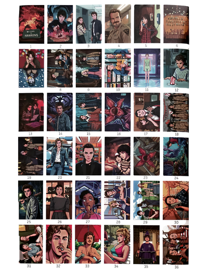 Stranger Things Inspired Mystery Coloring Book | 130+ Horror Pixel Art Color by Number Pages | Printable PDF | Instant Digital Download