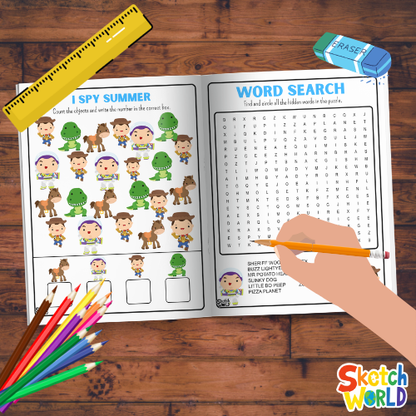 Toy Story Worksheets | 59+ Printable Activity & Learning Pages for Kids