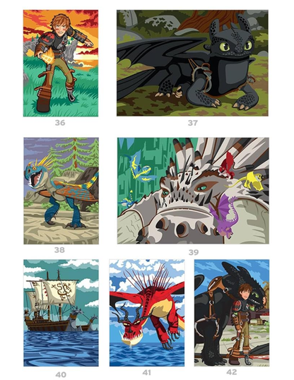 Dragons Mystery Color by Number Coloring Book | Dragon Adventure Coloring Pages | Printable PDF | Mystery Coloring Book | Instant Digital Download