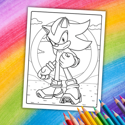 Sonic Coloring Book | 56 Fun Printable Pages for Kids & Fans