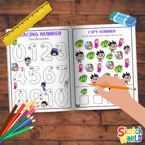 Teen Titans Worksheets | 59+ Printable Activity & Learning Pages for Kids