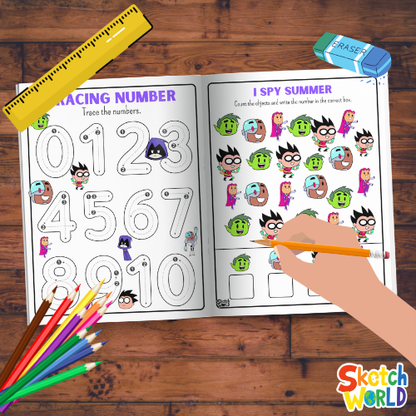Teen Titans Worksheets | 59+ Printable Activity & Learning Pages for Kids