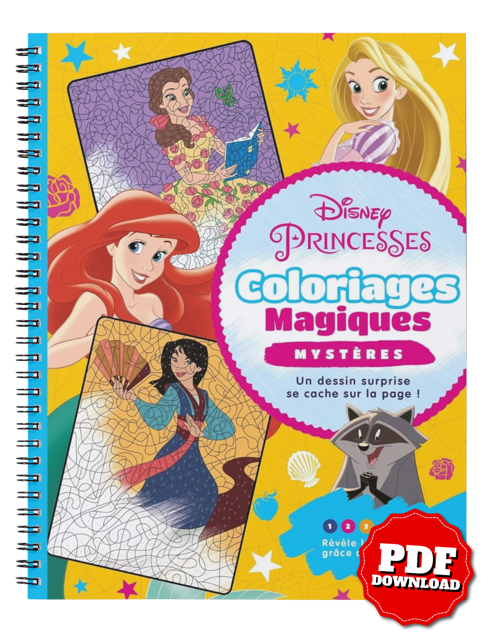 Disney Princesses – Magical Mystery Coloring Book | Surprise Hidden Pictures