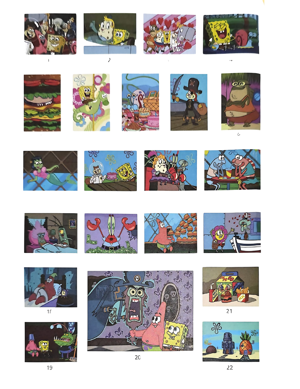 SpongeBob Mystery Color By Number Book | Printable PDF | Color by Number | Instant Digital Download