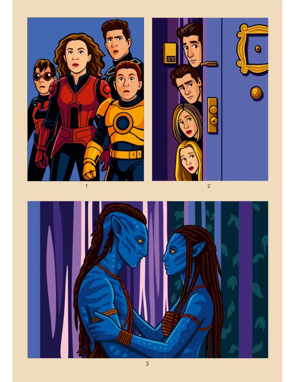 Movie & TV Show Mystery Color by Number Coloring Book PDF – 50 Cinematic Illustrations | Printable Digital Download