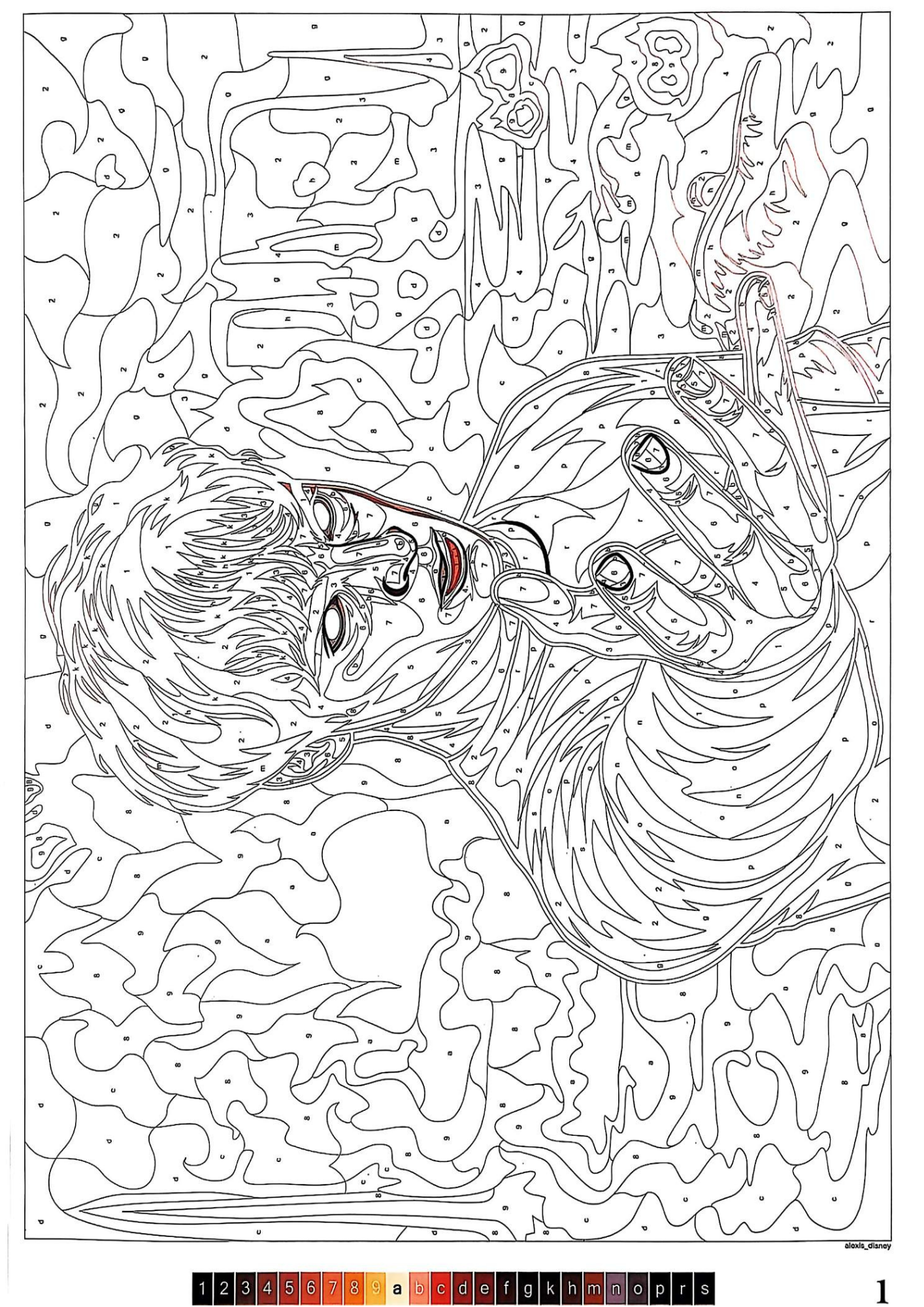 Stranger Things Mystery Color By Number Book | Hidden Picture Coloring Book | Printable PDF Coloring Pages for Adults & Teens