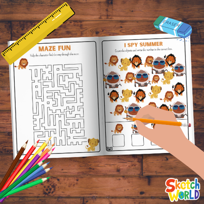 The Lion King Printable Worksheets | Tracing, Word Search & Fun Activities for Kids