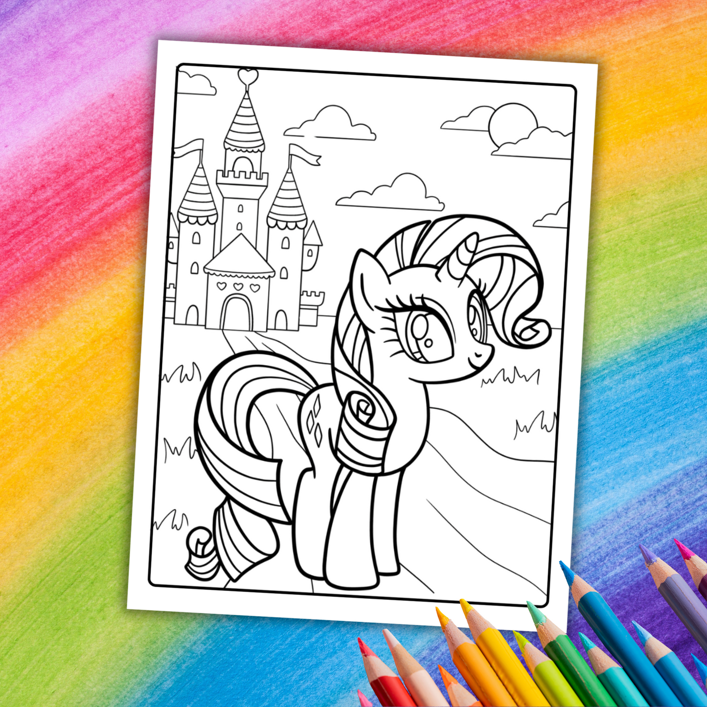 My Little Pony Coloring Book | 55 Printable Pages for Kids