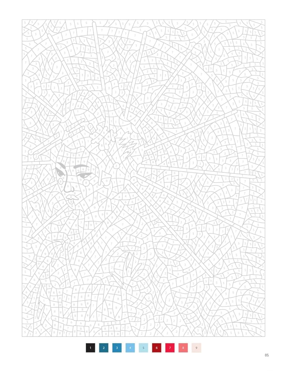Amazing Travel Mystery Coloring Book | 40 Mystery Coloring Pages | Color by Number | Printable PDF | Digital Download