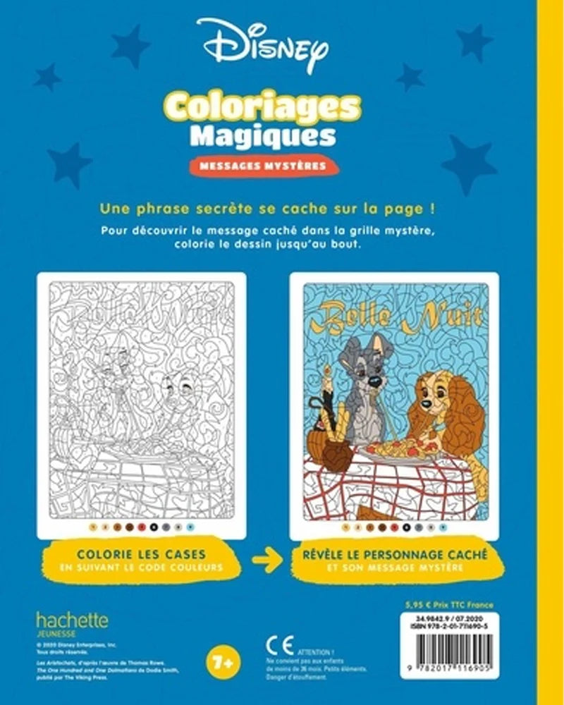 Disney Magical Coloring Book – Hidden Messages Edition