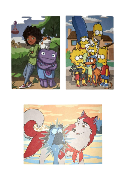 Favorite Cartoon Characters Color by Number Book Vol. 2 | Cute Anime & Cartoon Coloring Book | Printable PDF | Instant Digital Download