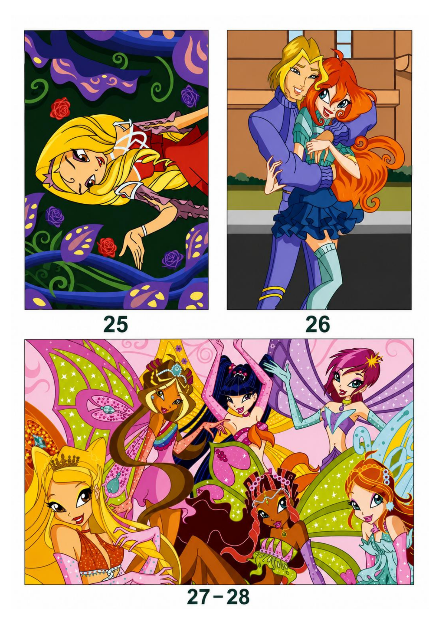 Winx Mystery Color By Number Book | Magical Fairy Coloring Book | Printable PDF Coloring Pages for Adults & Teens