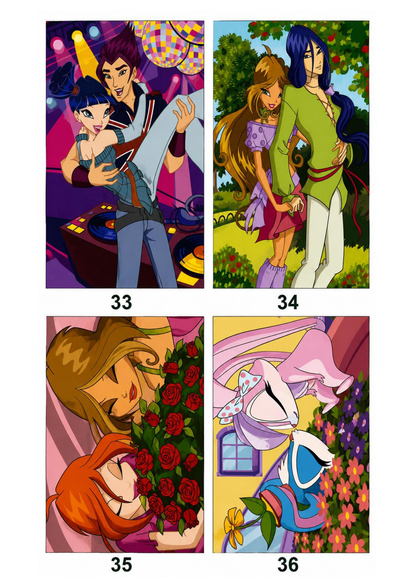 Winx Mystery Color By Number Book | Magical Fairy Coloring Book | Printable PDF Coloring Pages for Adults & Teens