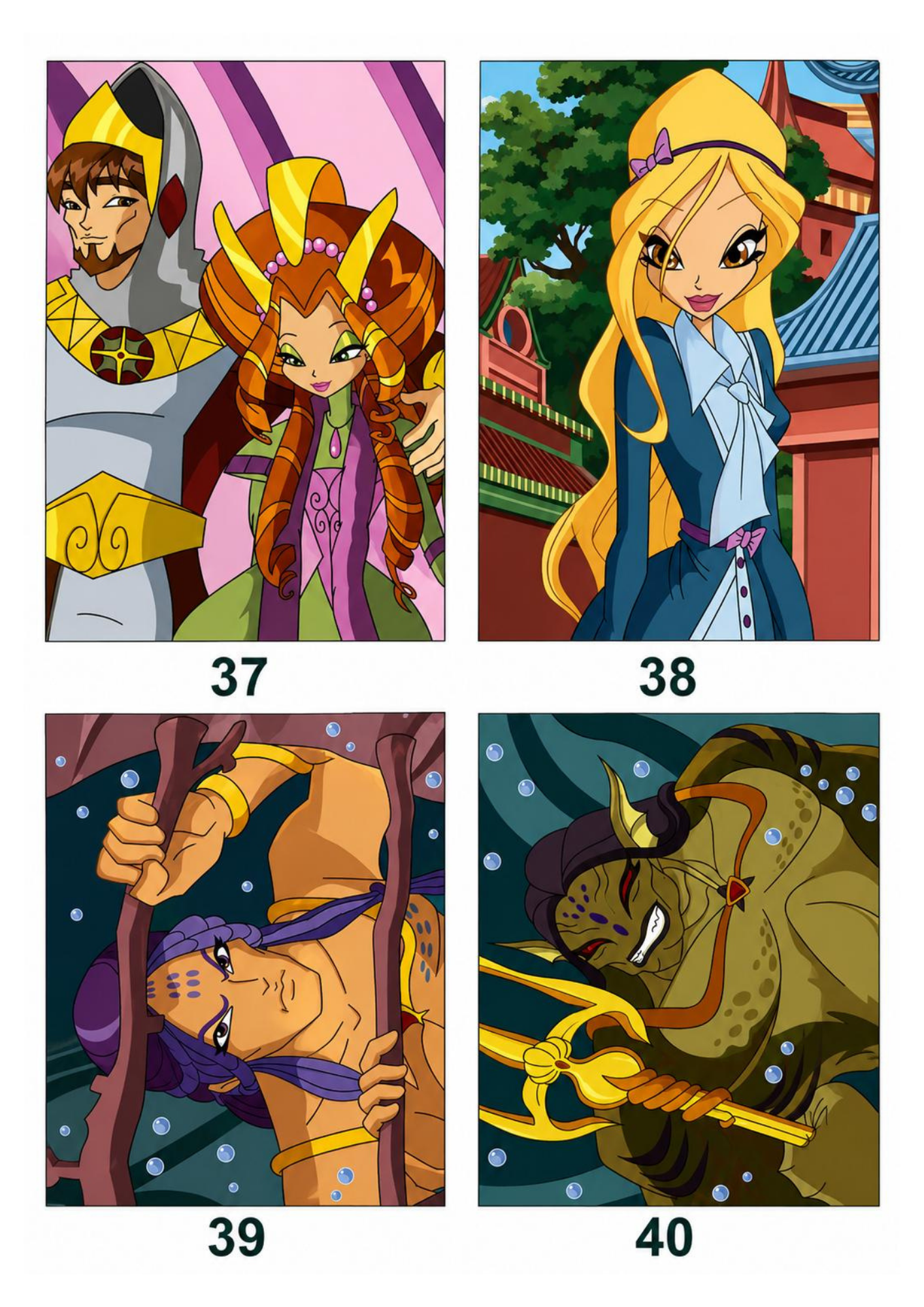 Winx Mystery Color By Number Book | Magical Fairy Coloring Book | Printable PDF Coloring Pages for Adults & Teens