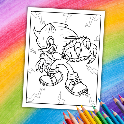 Sonic Coloring Book | 56 Fun Printable Pages for Kids & Fans