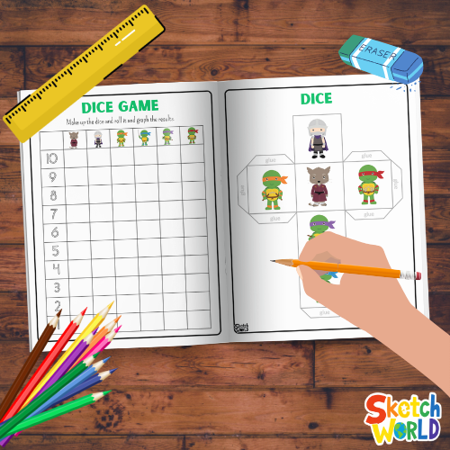 Teenage Mutant Ninja Turtles Worksheets | 59+ Printable Activities for Kids