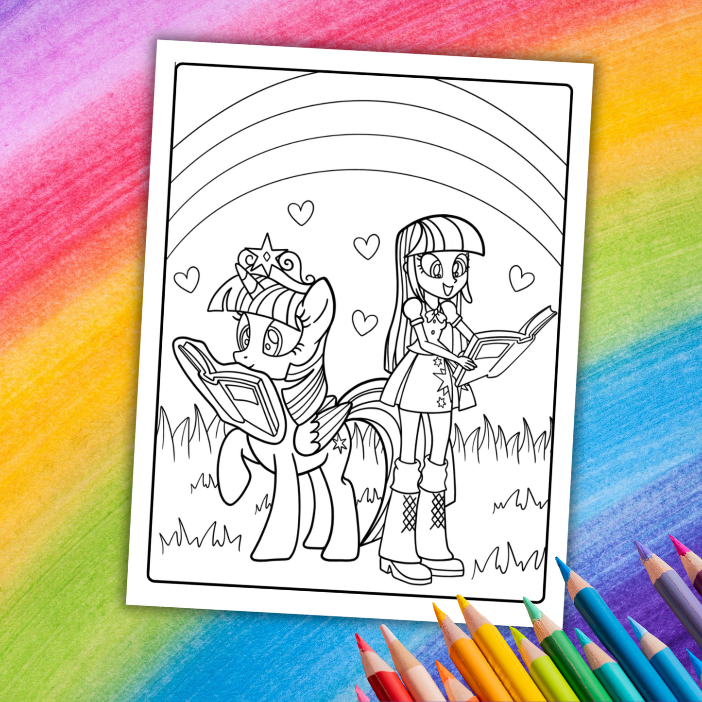 My Little Pony Coloring Book | 55 Printable Pages for Kids
