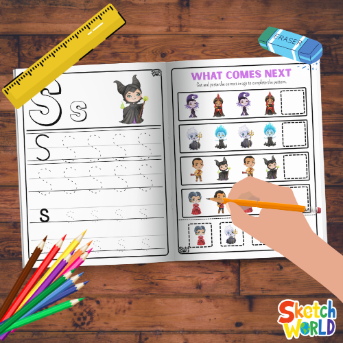 Disney Villains Worksheets | 59+ Printable Halloween Activity Pages for Kids