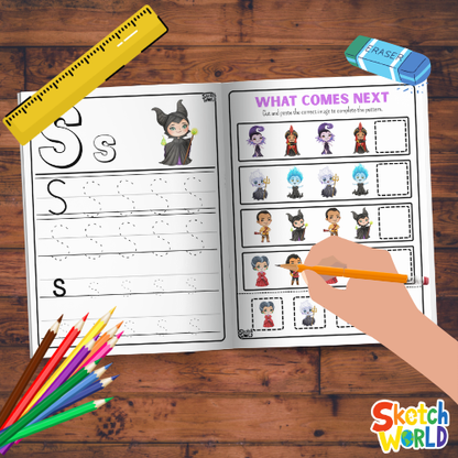 Disney Villains Worksheets | 59+ Printable Halloween Activity Pages for Kids