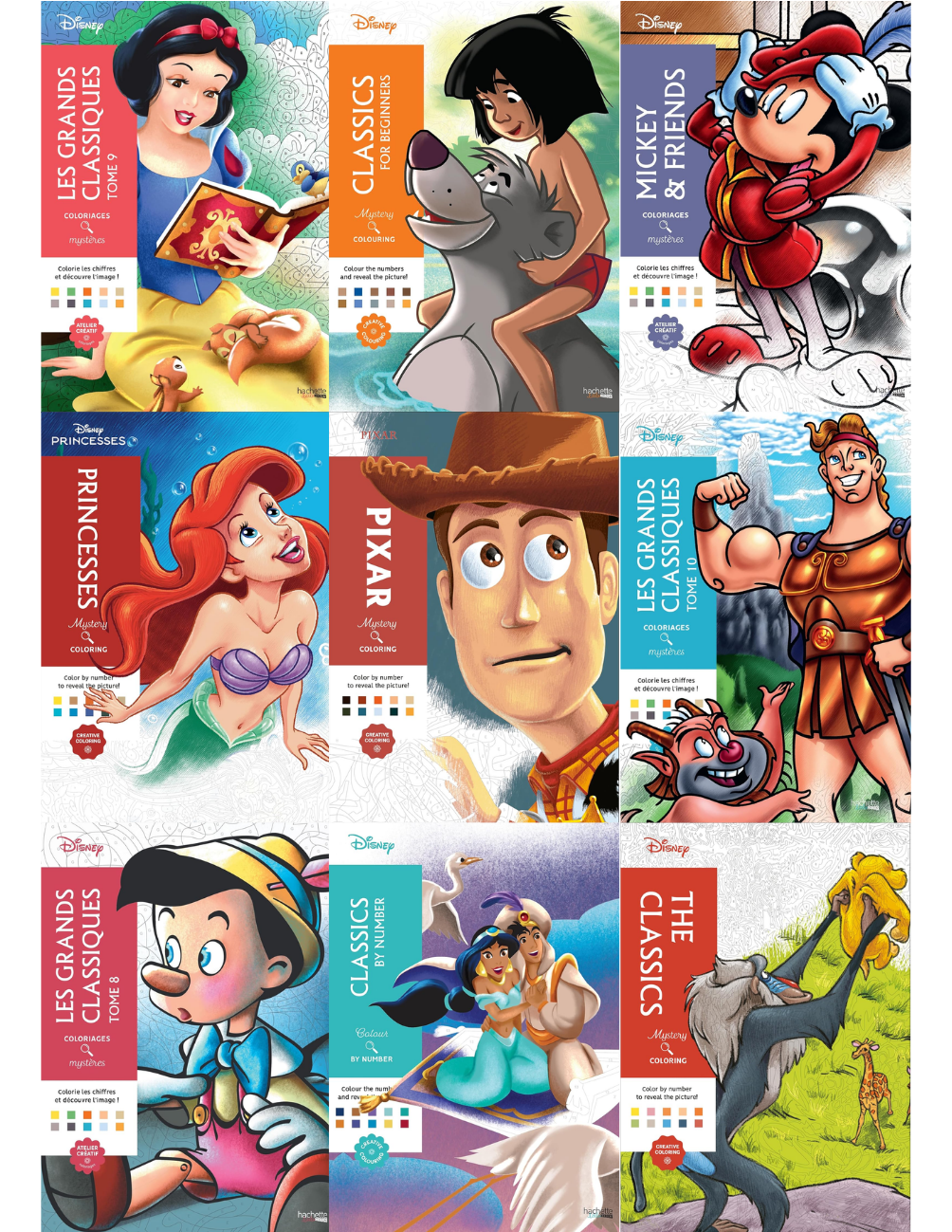 100+ Mystery Coloring Books Bundle (PDF) – Color by Number | Printable & Tablet Friendly