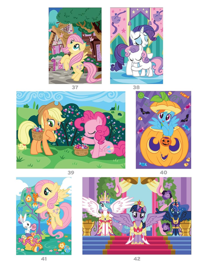 My Little Pony Mystery Coloring Book | Color by Number | Cute Pony Coloring Pages | Printable PDF | Digital Download