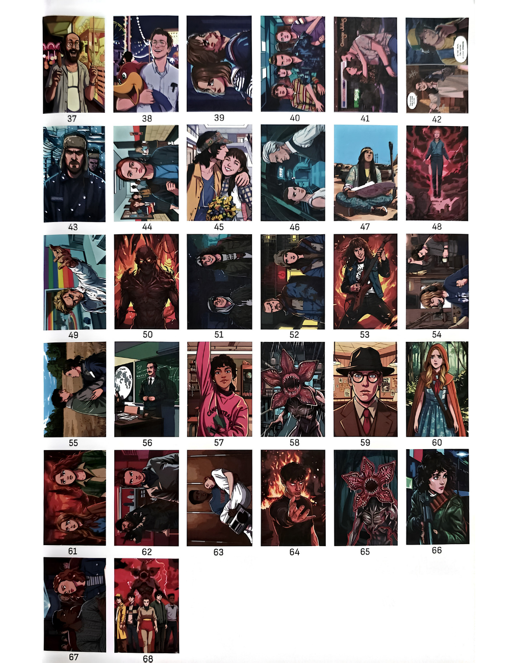Stranger Things Inspired Mystery Coloring Book | 130+ Horror Pixel Art Color by Number Pages | Printable PDF | Instant Digital Download