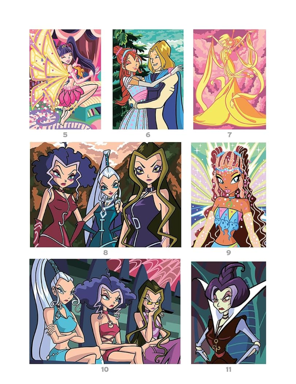 Winx Club Mystery Color By Number Book | Fairy Coloring Book | Printable PDF | Instant Digital Download