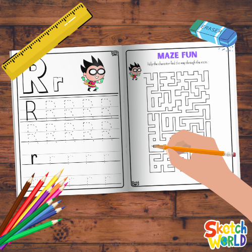 Teen Titans Worksheets | 59+ Printable Activity & Learning Pages for Kids