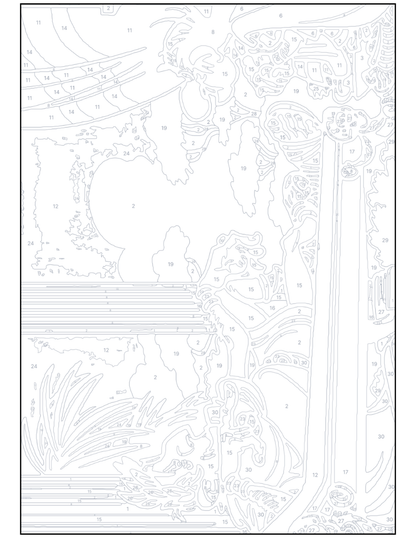 Asterix Mystery Color by Number | Asterix & Obelix Coloring Book | Printable PDF | Mystery Coloring Pages | Instant Download