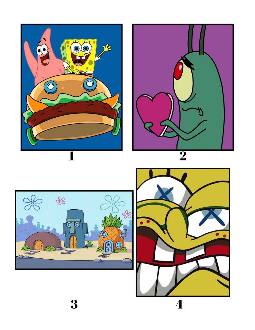 SpongeBob Mystery Coloring Book (PDF) – Color by Number Printable for Kids & Adults