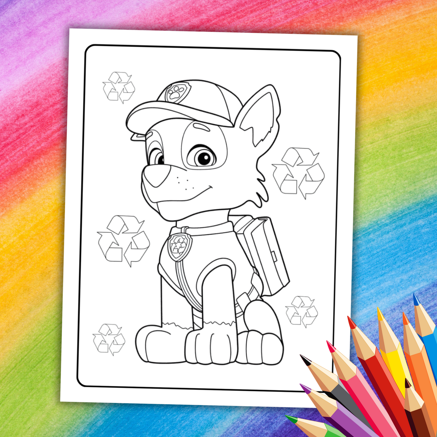 Paw Patrol Coloring Book | 52 Fun Printable Pages for Kids